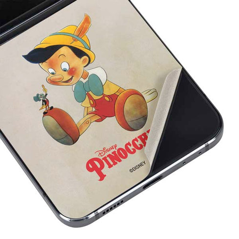 Disney Pinocchio Vintage Portrait Galaxy Z Flip5 5G Skin
